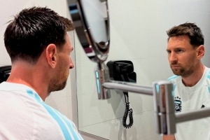 发型打几分？梅西在对阵安哥拉友谊赛之前理发